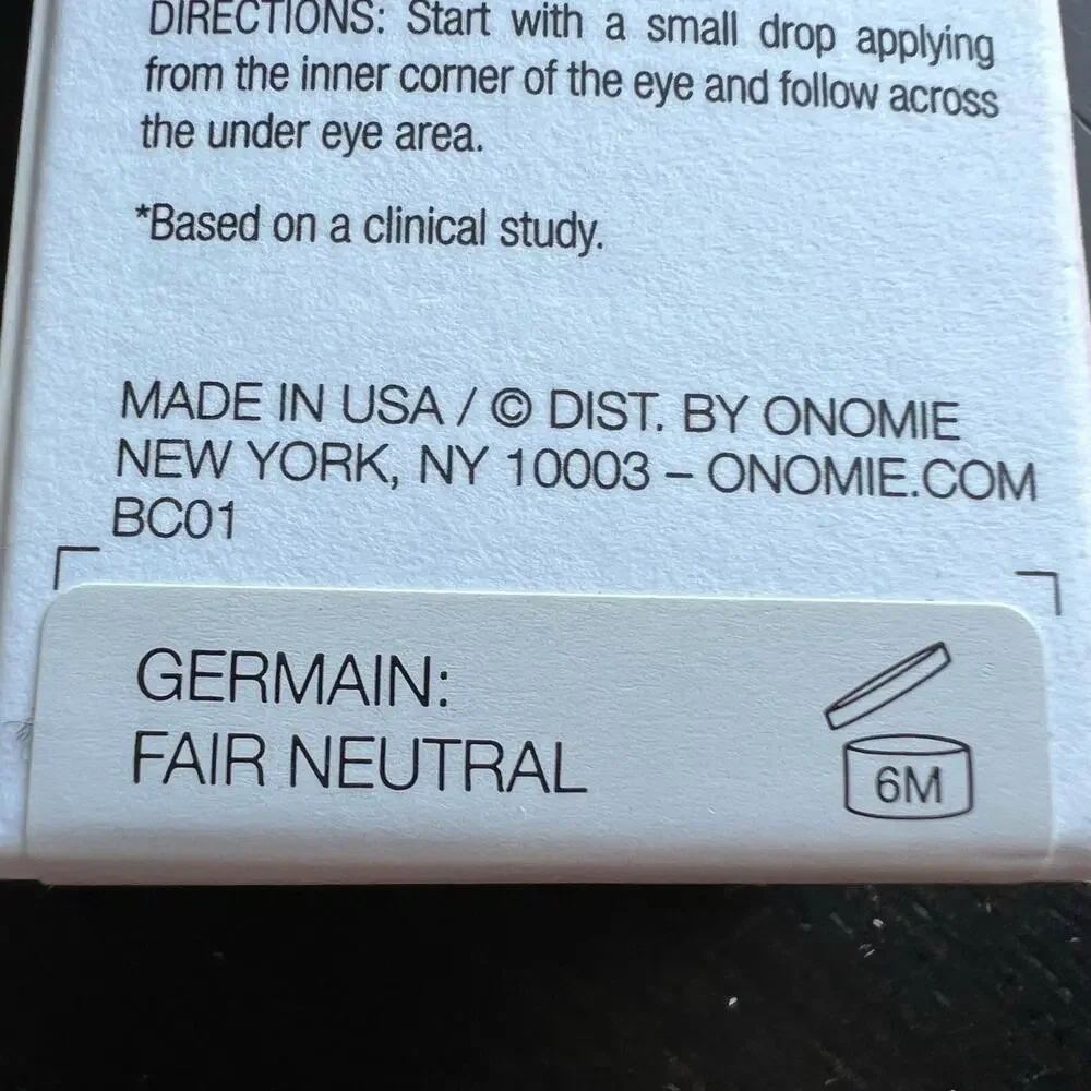 Onomie bright concealing